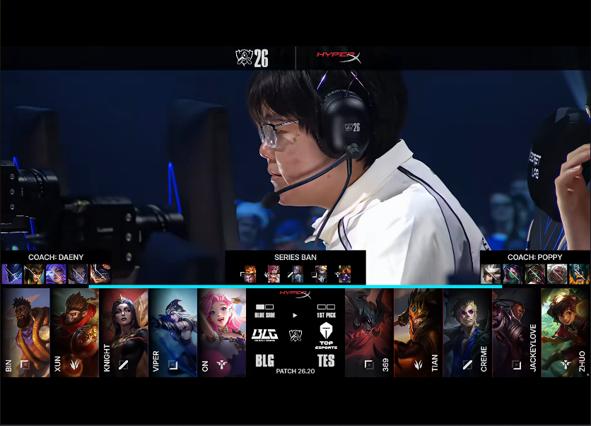 vinbet浩博 BLG VS TES
